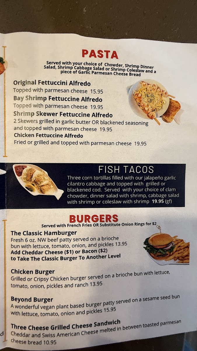 Mo's Seafood & Chowder - Lincoln City Menu - Image 3